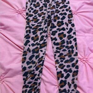 Leopard Print Kids Leggings